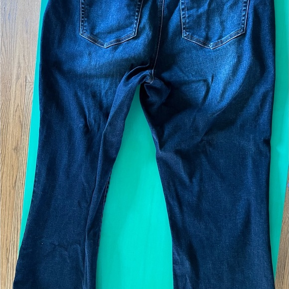 LANE BRYANT / dark wash bootcut denim jeans / 16R - Picture 4 of 4